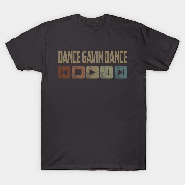 Dance Gavin Dance Control Button T-Shirt by besomethingelse